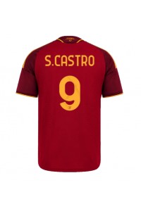 AS Roma Santiago Castro #9 Jalkapallovaatteet Kotipaita 2026-27 Lyhythihainen